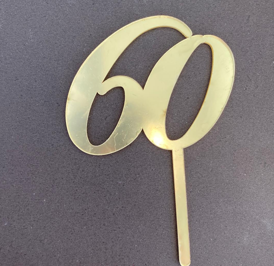 Топпер ЦИФРА 60 Изображение Топпер ЦИФРА 60